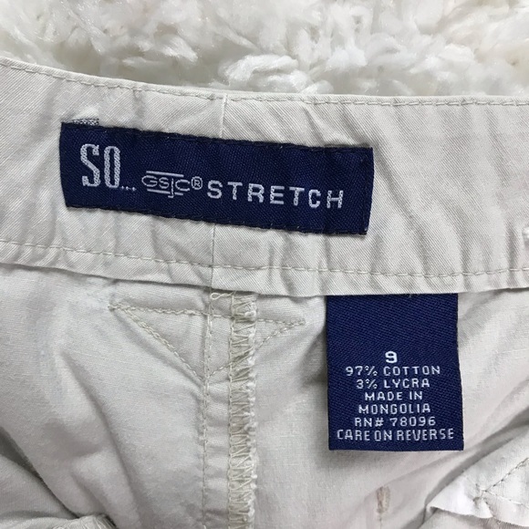 Jr’s So Tan Stretch wide leg shorts Size 9 - Picture 6 of 7